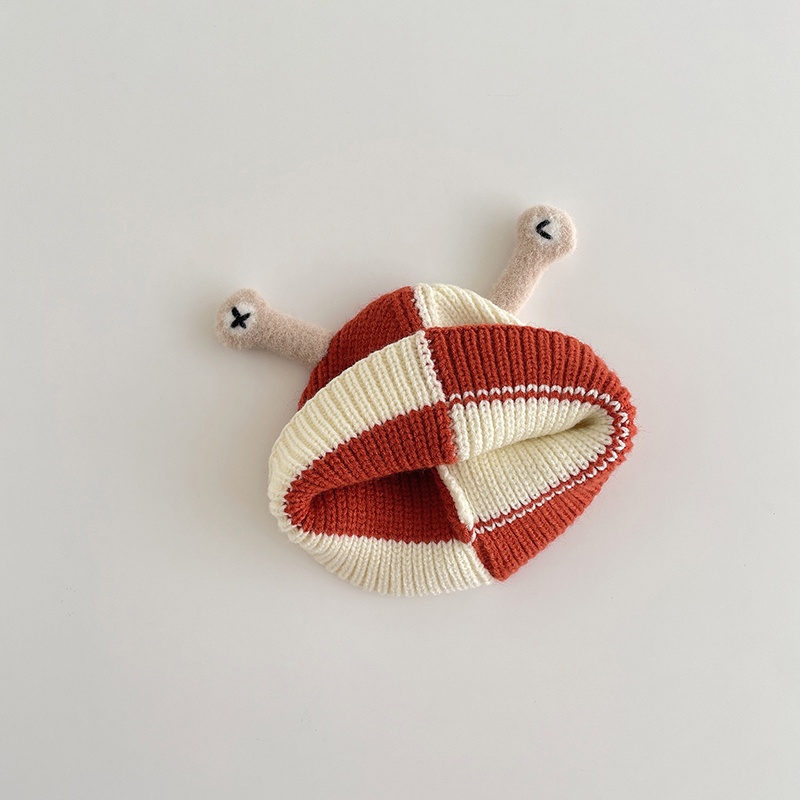 Mũ Len Dệt Kim Đính Đôi Mắt Siêu Dễ Thương Cho Bé