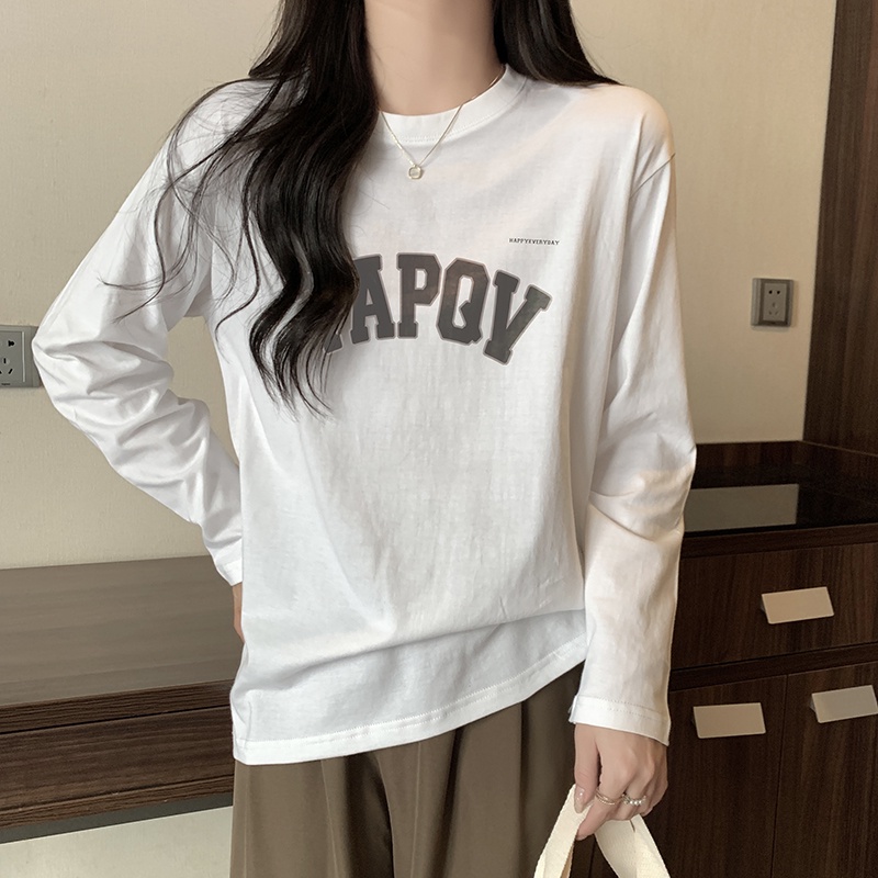 NRVP Áo Thun Nữ Dài Tay Thời Trang Hàn Quốc 2023