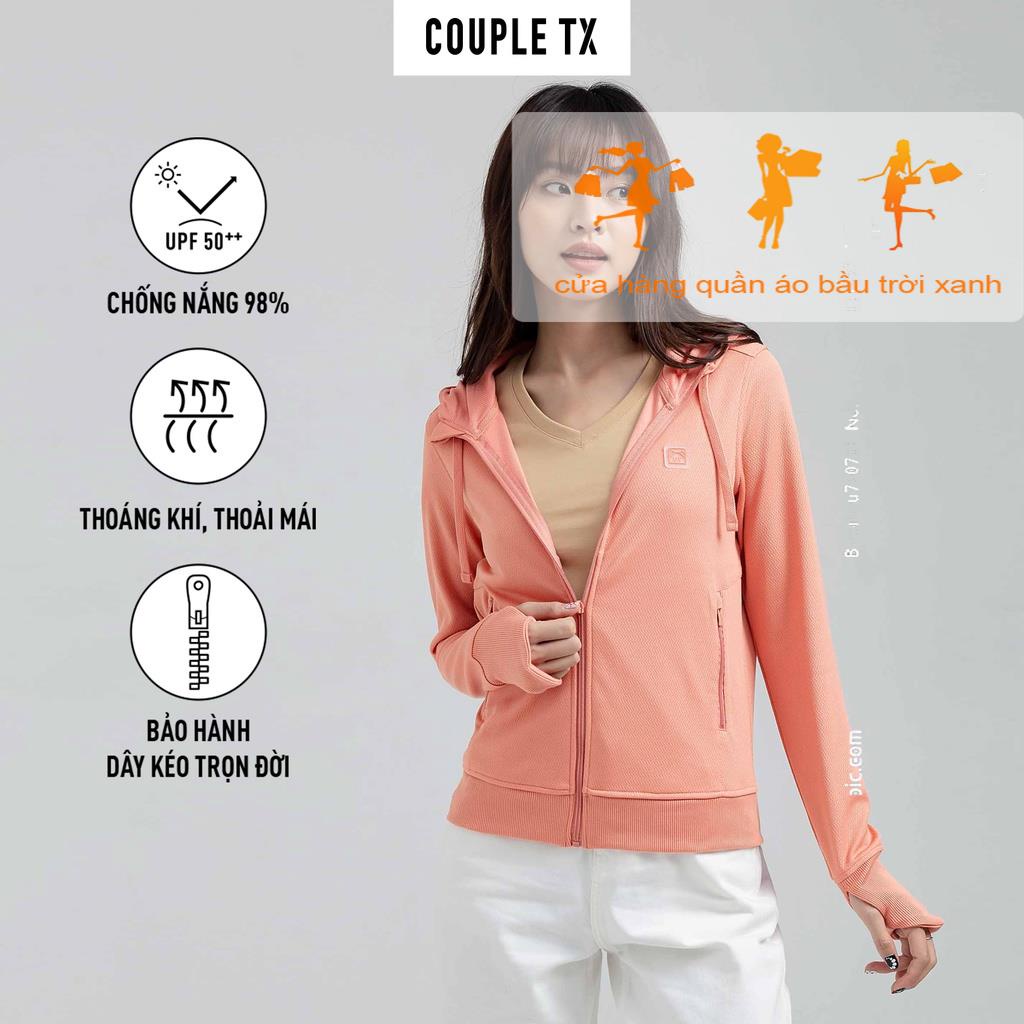 Chất lượng rất tốt được nhập từ Quảng ChâuÁo Khoác Nữ UV Vải Tricot Chống Nắng Couple TX