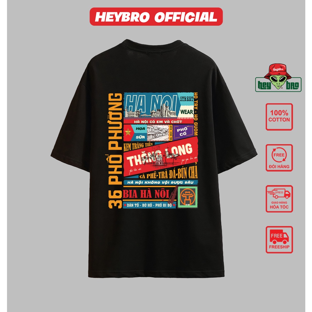 Áo thun nam nữ, áo phông nam nữ local brand HEYBRO in HÀ NỘI và 63 TỈNH VIỆT NAM