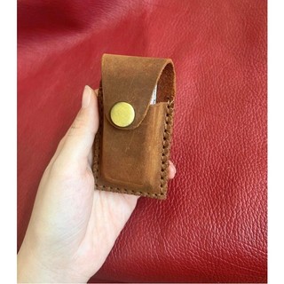 Bao da bật lửa dunhill đeo thắt lưng