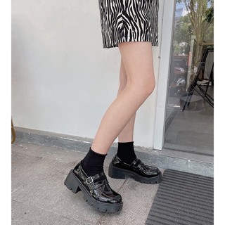 Giày loafer da bóng 145