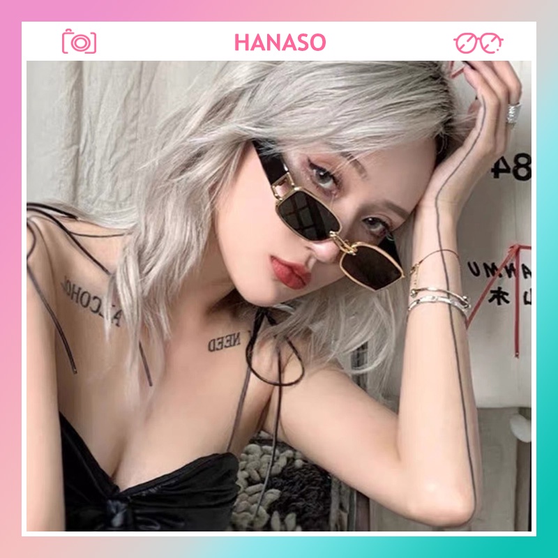 Mắt kính râm mát thời trang nữ nam phong cách Hàn Quốc màu trà Bluhop giá rẻ mẫu mới nhất 2022 siêu ngầu cá tính 248