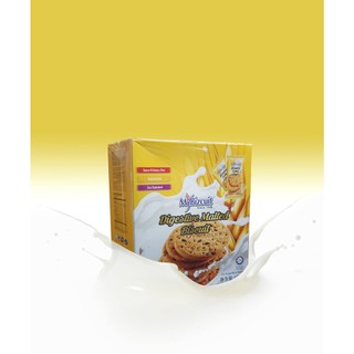 (THUẦN CHAY) BÁNH QUY LÚA MẠCH MYBIZCUIT VỊ MẠCH NHA 60G x 10 GÓI/HỘP