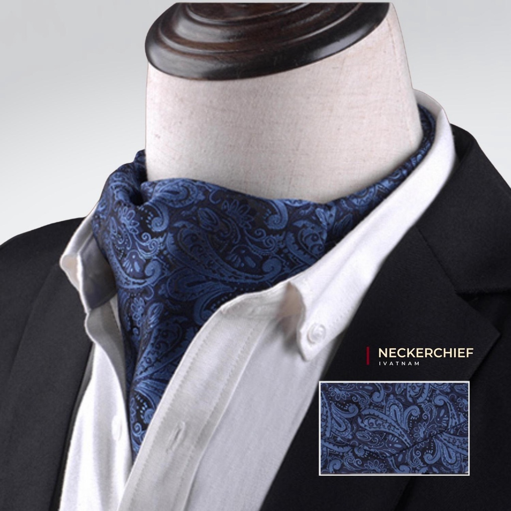 Khăn quàng cổ nam neckerchief IVATNAM thời thượng sang trọng