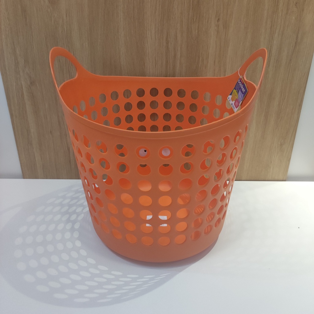 GIỎ NHỰA MỀM HÌNH TRÒN THÁI LAN  PN862 cm. Giao màu ngẫu nhiên.