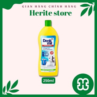Dung dịch tẩy khử cặn canxi, vôi trong ấm nước, bình siêu tốc, máy pha cà phê Denkmit 250ml - Herite