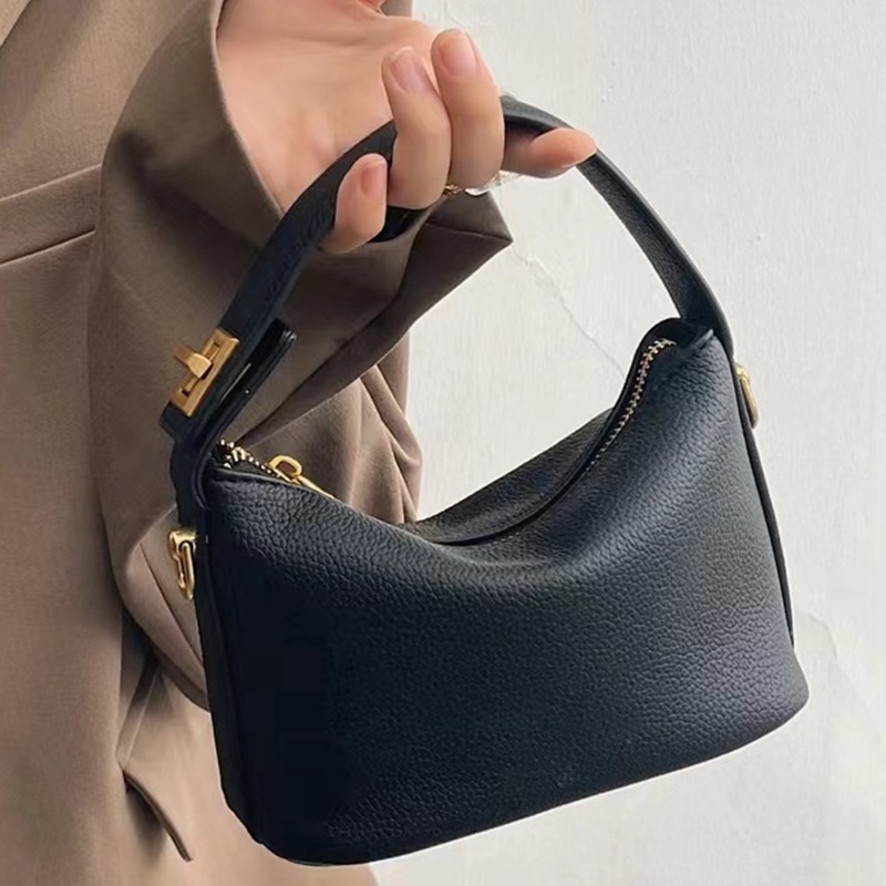 Túi Đeo Vai Bằng Da Mềm Hình Đám Mây Thời Trang Cho Nữ