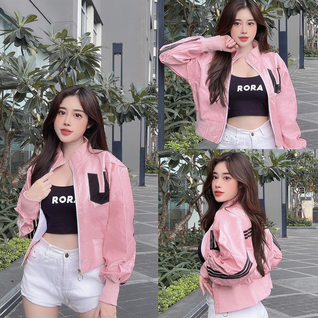 Áo Khoác Đi Nắng Tiện Lợi Mẫu Lửng Thêu Chữ U Sang Xịn Chất Lượng Croptop Lên Phom Xin Xắn Hợp Thời Trang Dành Cho Nữ