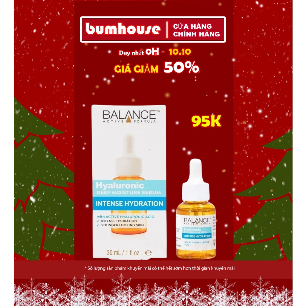 Serum Cấp Nước Dưỡng Ẩm Balance Active Formula /Hyaluronic Deep Moisturizing 30ml