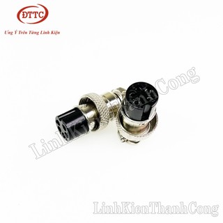 Giắc gx16-5p 5 chân đấu dây
