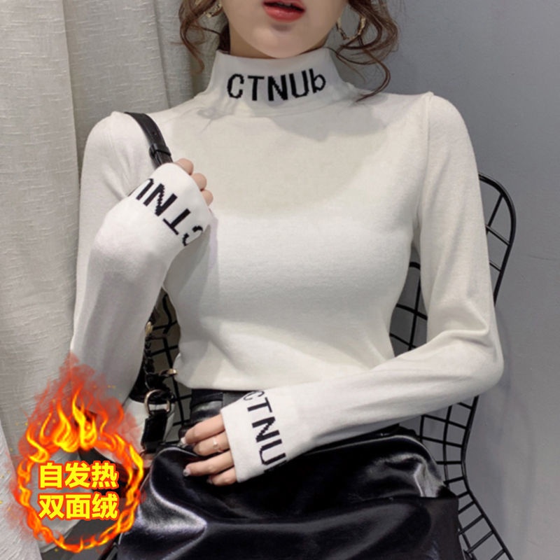 Áo Thun Nữ Dài Tay Cổ Lọ Thời Trang Đức