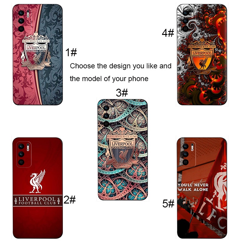 Ốp Điện Thoại Silicon Mềm Hình Câu Lạc Bộ Liverpool Cho iPhone 7 8 7 + 8 + 6 + 6S + XR XS Max 5 5s EDC69