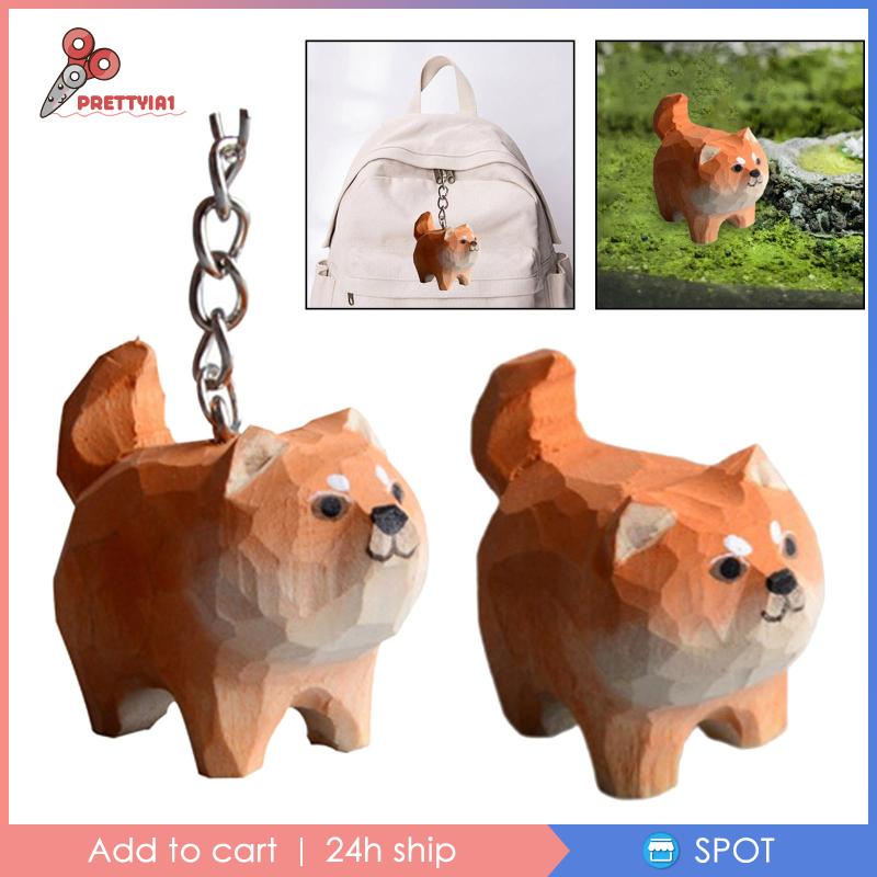 Mô Hình Chú Chó Bằng Gỗ Trang Trí Phòng Ngủ Cho Bé 1