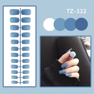 móng tay giả nailbox 24 móng mã TZ ( tặng kèm keo dán )