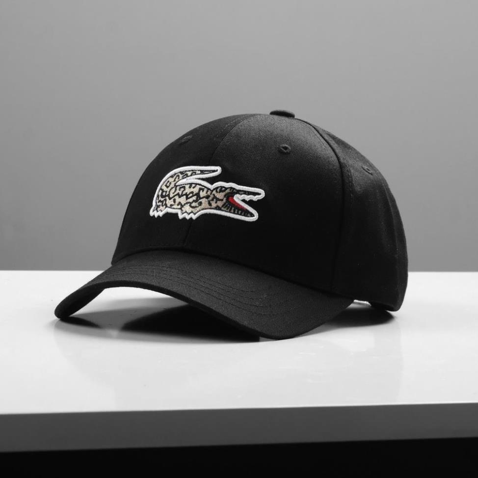 Mũ lưỡi trai LACOSTE 1972 màu đơn giản, năng động, quai cài kim loại, phom cứng cáp vải cotton Hàn Quốc . xịn sò .