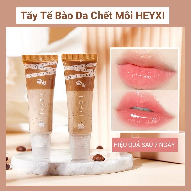 Kem Tẩy Tế Bào Chết Da Môi Heyxi Chính Hãng Loại Bỏ Tế Bào Da Chết Bổ Sung Vitamin E Giúp Môi Căng Bóng Mịn Màng