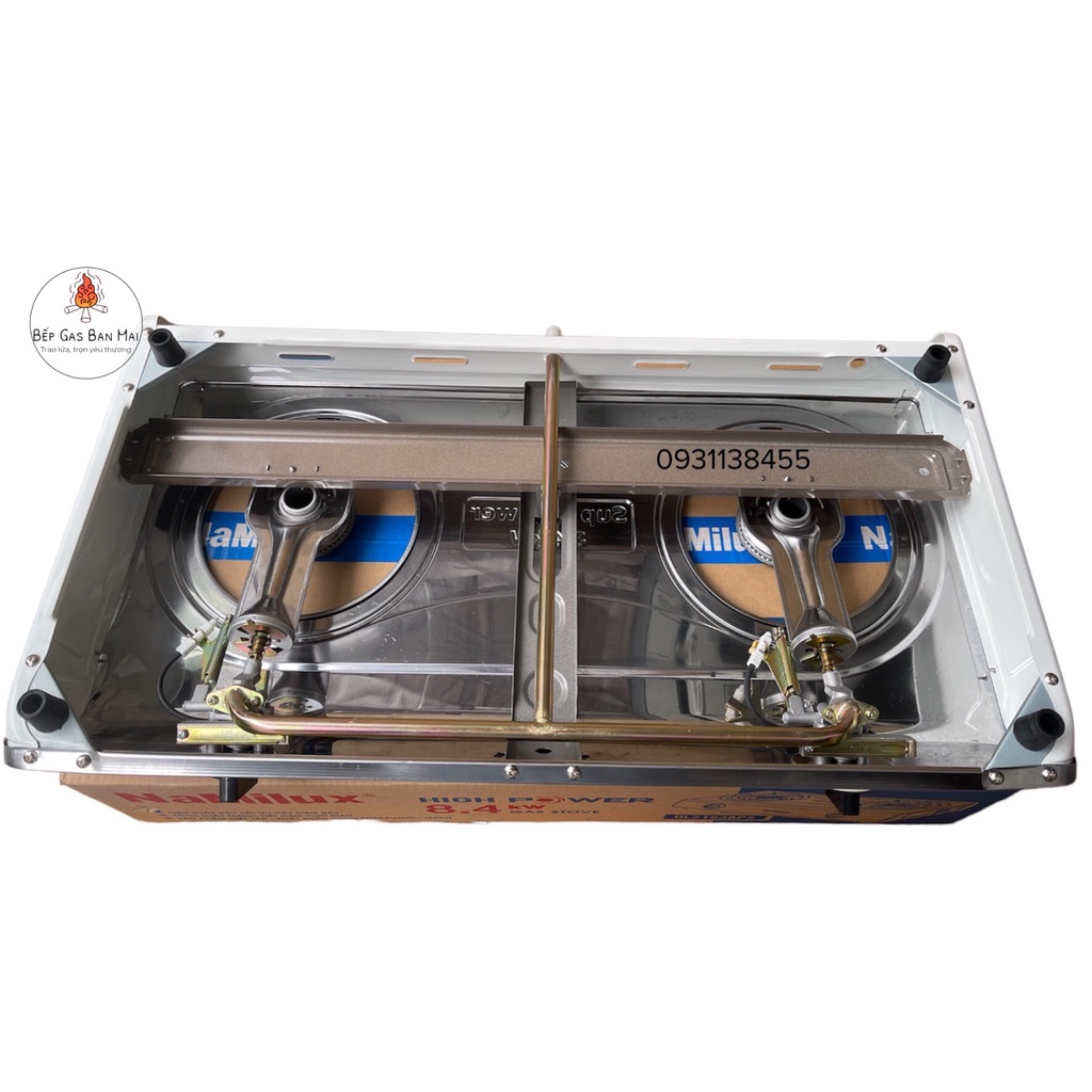 Bếp Gas Đôi Mặt Inox Namilux DL2163APS  - HÀNG CHÍNH HÃNG