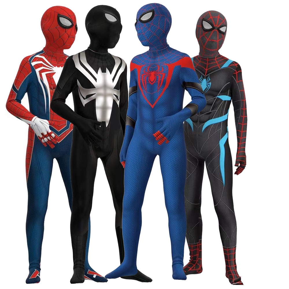 Set Đồ Hóa Trang Người Nhện / Captain America Cho Bé PS4