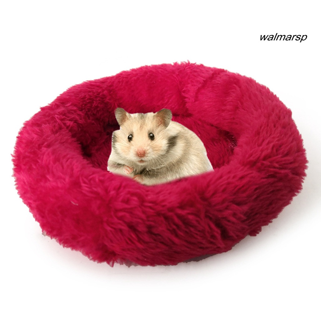Thảm Nhung Hình Tròn Giữ Ấm Cho Chuột Hamster / Thỏ