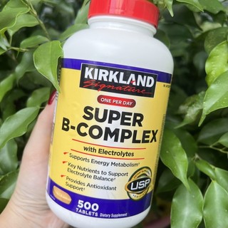 Vitamin B tổng hợp Kirkland Super B Complex 500 viên Mỹ
