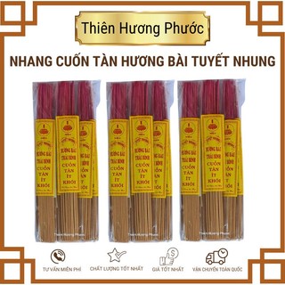 Nhang cuốn tàn hương bài Tuyết Nhung gói 10 thẻ 240cay