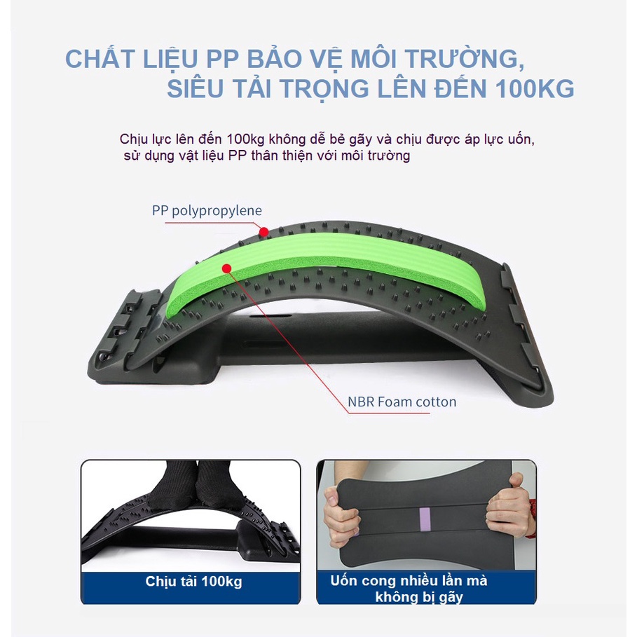 Khung định hình cột sống WAIST RELAX MATE, khung nắn chỉnh cột sống toàn thân