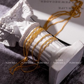 ldây xích  trang trí móng, dây xích nail