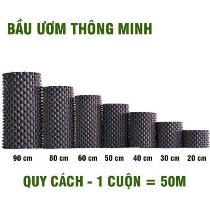 Bầu Ươm Cây V6 Vietgrow - Khổ dài 1m - Tặng kèm bộ vít