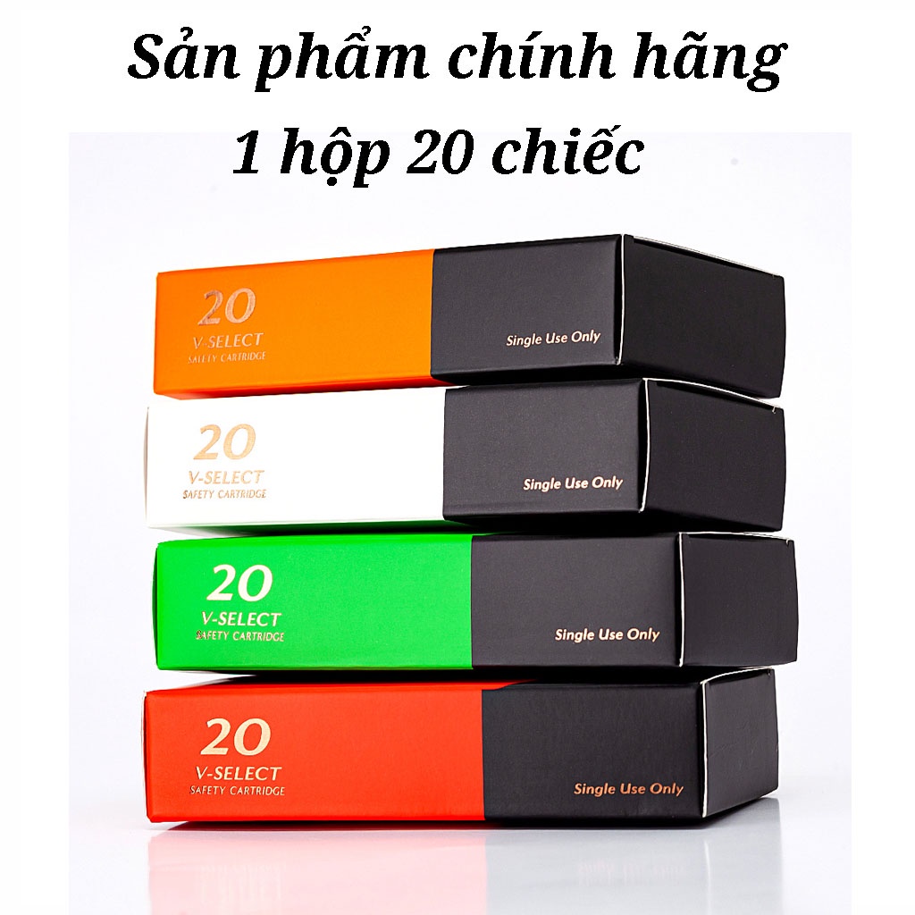 Kim xăm máy pen EZ V SELECT đầu đạn phun xăm thẩm mỹ tattoo size nhỏ