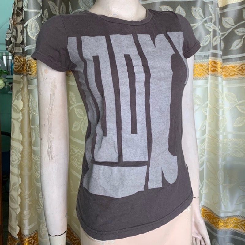 Áo thun xám vải cotton size M