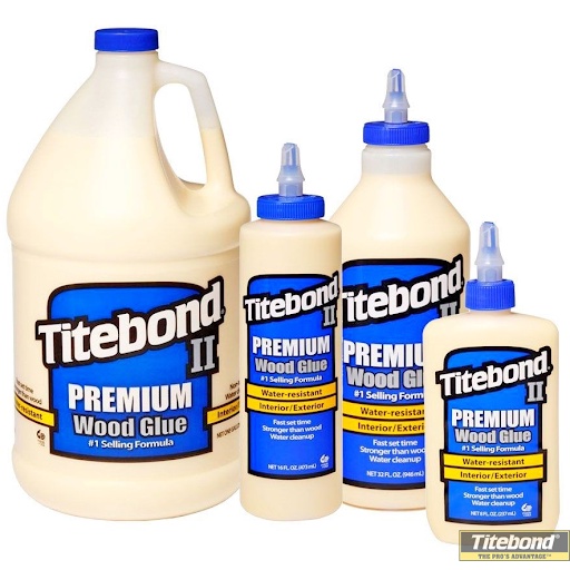 Keo dán gỗ Titebond II 473ml đẹp giá rẻ, keo titebond sữa