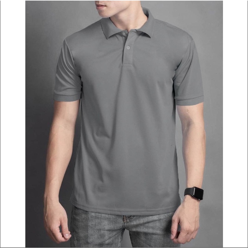 Áo thun polo cổ trụ trơn cao cấp form rộng vải cá sấu nhiều mẫu đẹp oversize unisex cho nam nữ PLC01 Teemo.vn