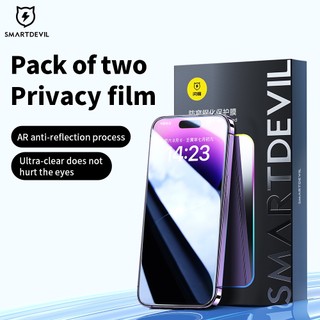 Smartdevil kính cường lực chống nhìn trộm bảo vệ màn hình cho iphone 14 pro max / 14 plus / 14 / 13 pro max / 13 pro