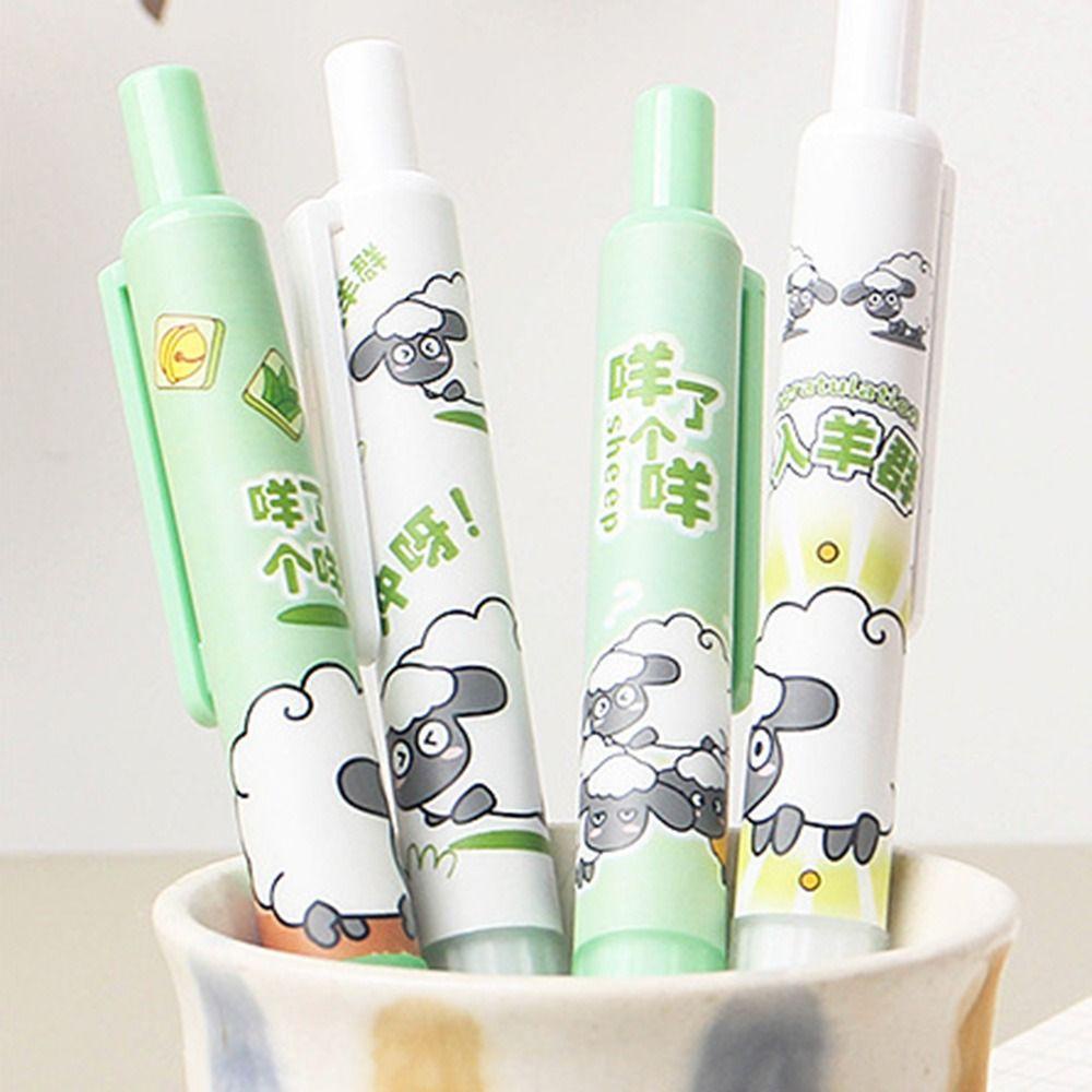Set 6 Bút Mực Gel Kiểu Dáng Tiện Dụng Chất Lượng Cao