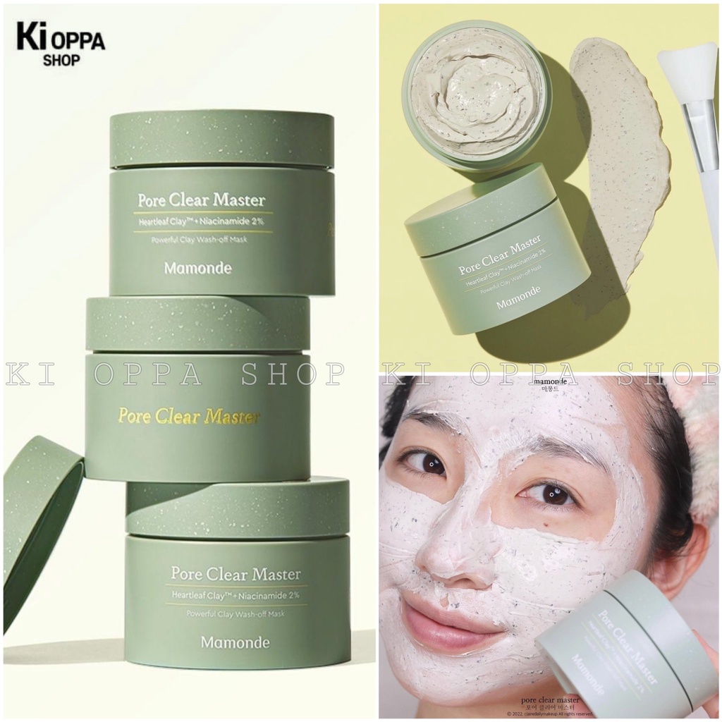 Mặt nạ đất sét Mamonde Pore Clear Master