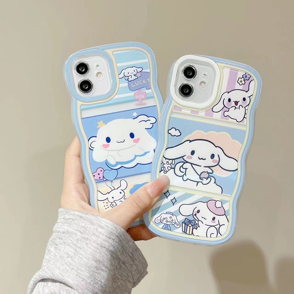 ốp lưng For iPhone 14 14 Pro 14 Pro Max 13 13 Pro 13 Pro Max 12 12 Pro 12 Pro Max 11 11 Pro 11 Pro Max X XS XR Xs Max 7 Plus 8 Plus 7 8 6 Plus 6S Plus SE 2020 6 6S Hailang case điện thoại di động phim hoạt hình con chó trắng nhỏ vỏ điện thoại di động