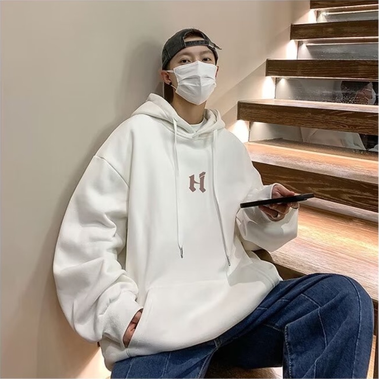 Áo Hoodie Nam Nữ Dáng Rộng In Chữ áo hoodie form rộng Phong Cách Hàn Quốc áo hoodie nữ Cổ Điển Thời Trang áo hoodie unisex