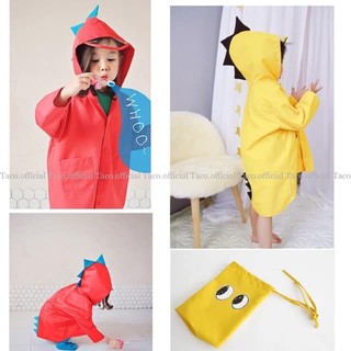 Áo mưa Khủng Long cho bé