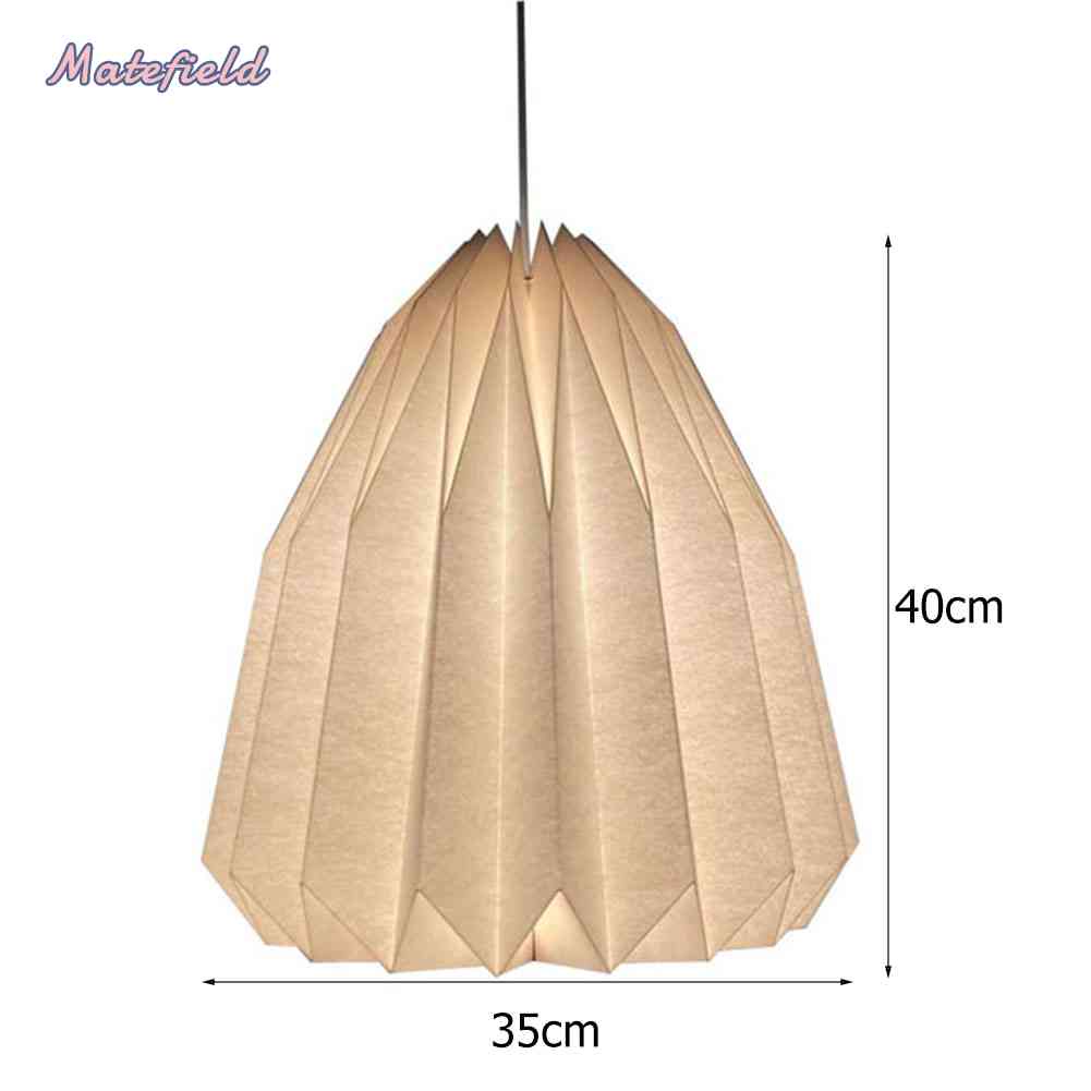 Lồng Đèn Giấy Xếp Hình Origami Sáng Tạo