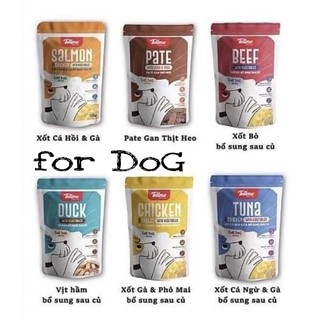 Pate - xốt TellMe cho chó mang đến sự cân bằng bổ dưỡng cho cún cưng 130g