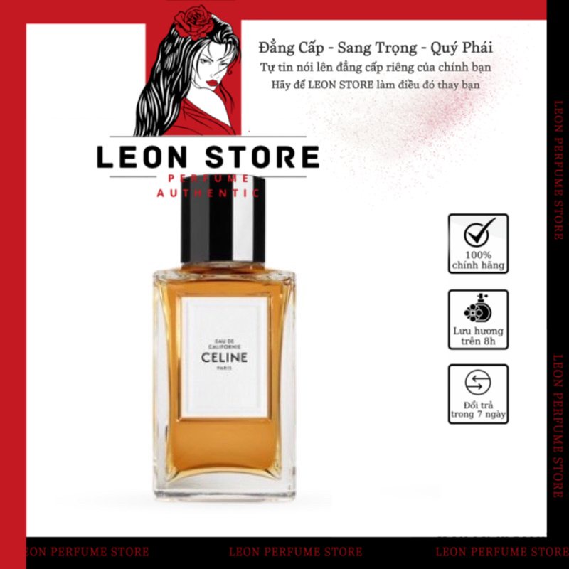 💎LEON💎Nước Hoa CELINE PARIS EAU DE CALIFORNIE EAU DE PARFUM