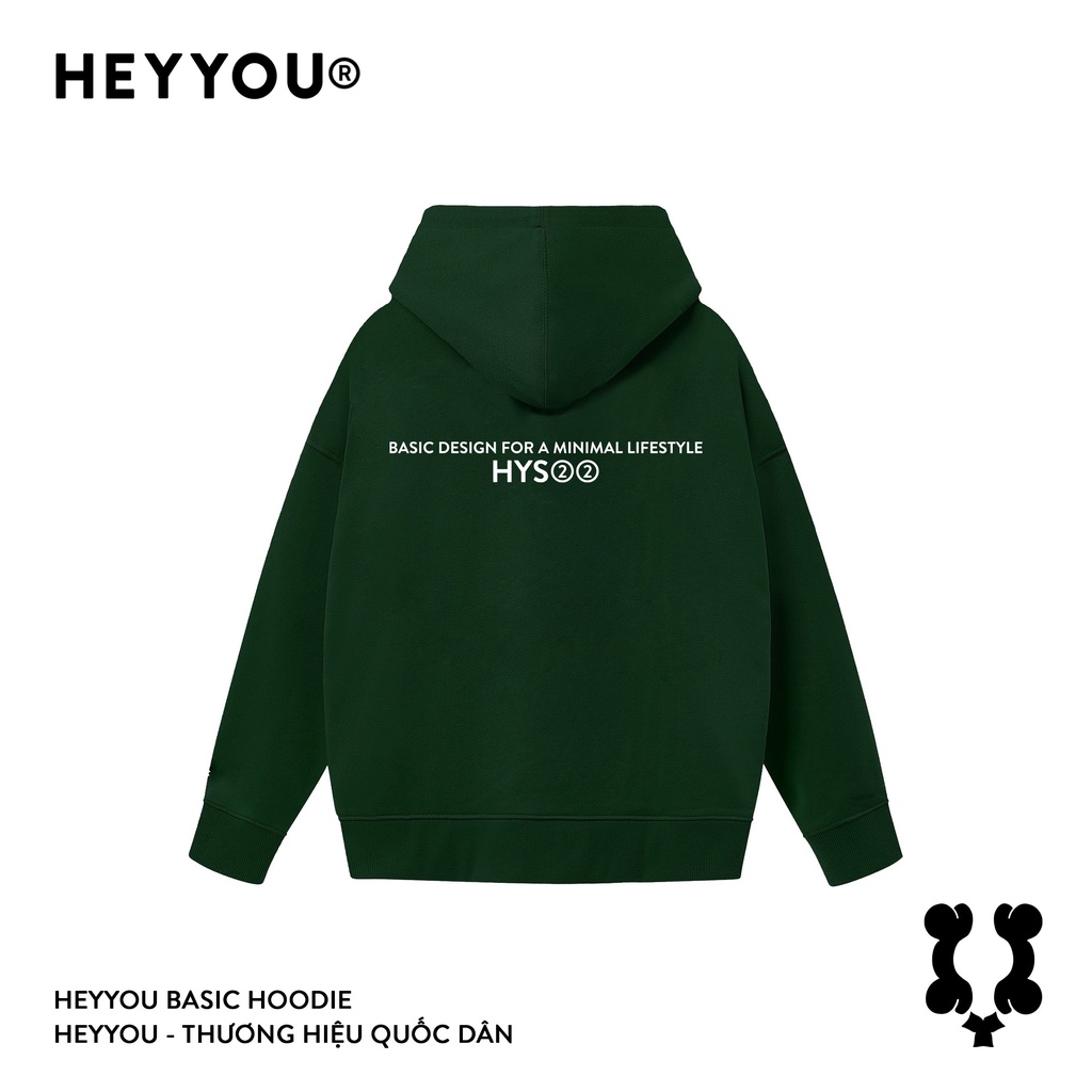 Áo Hoodie Heyyou! Basic..