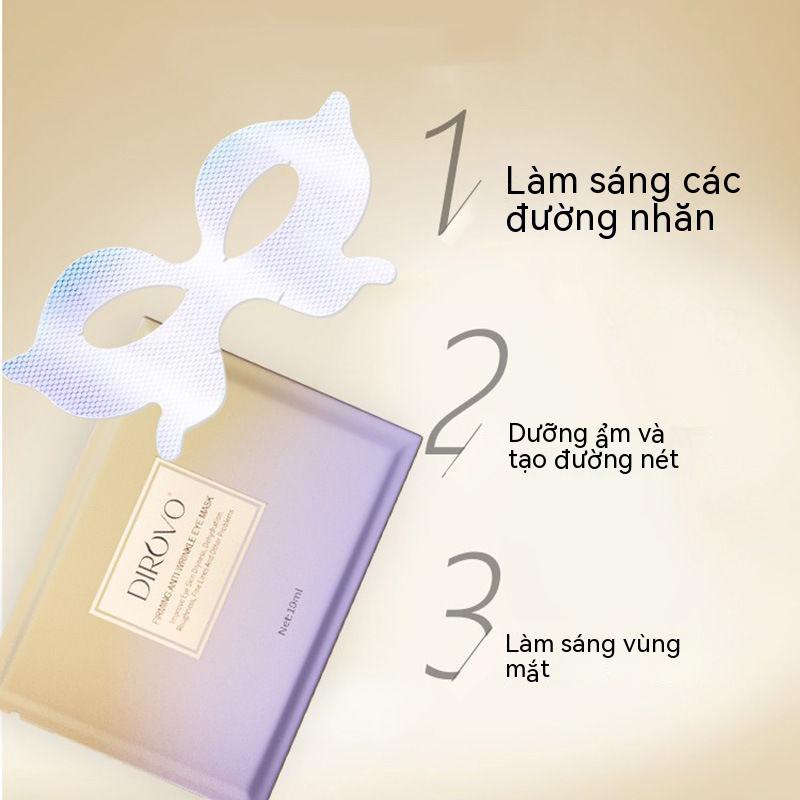 Mặt Nạ Mắt Dirovo Làm Sáng Quầng Thâm Chống Nếp Nhăn Dưỡng Ẩm Săn Chắc Da