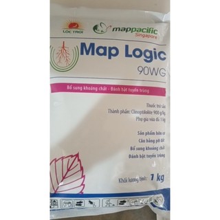 Tuyến trùng map logic 90wp khôi lượng 1kg, cung cấp một số vi lượng giúp cây trồng phát triển. - không độc hại cho môi t