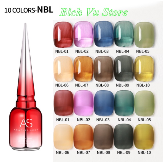 Sơn Gel AS mã NBL (Sơn Thạch)| chai đỏ