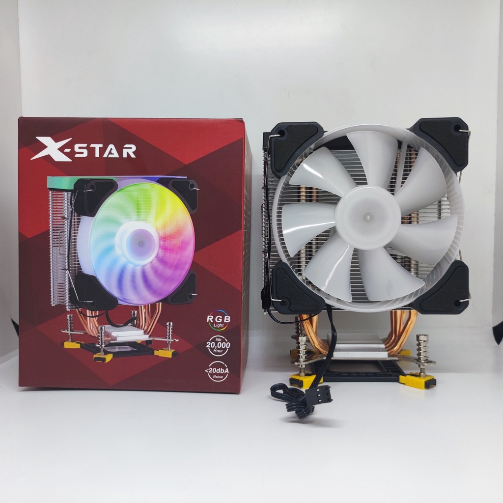 Quạt tản nhiệt Fan CPU Xstar HF400-Hiệu năng cao bảo hành chính hãng 6 tháng