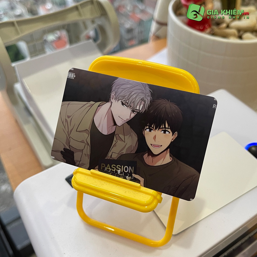 In Card Bơi theo yêu cầu card bo góc Nhựa PVC size 8.6x5.4cm