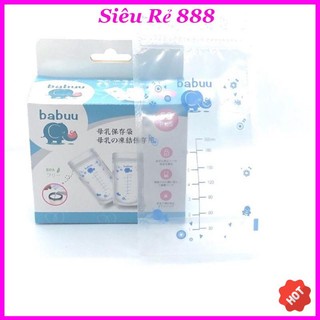  ⚡ Túi trữ sữa Babuu Nhật Bản 250ml (chính hãng)