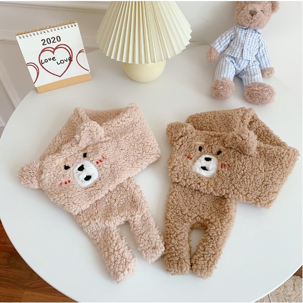 Khăn quàng cổ êm nhẹ bằng lông giữ ấp thời trang nữ học sinh cute đi chơi xinh quà tặng dễ thương giá rẻ sỉ lẻ